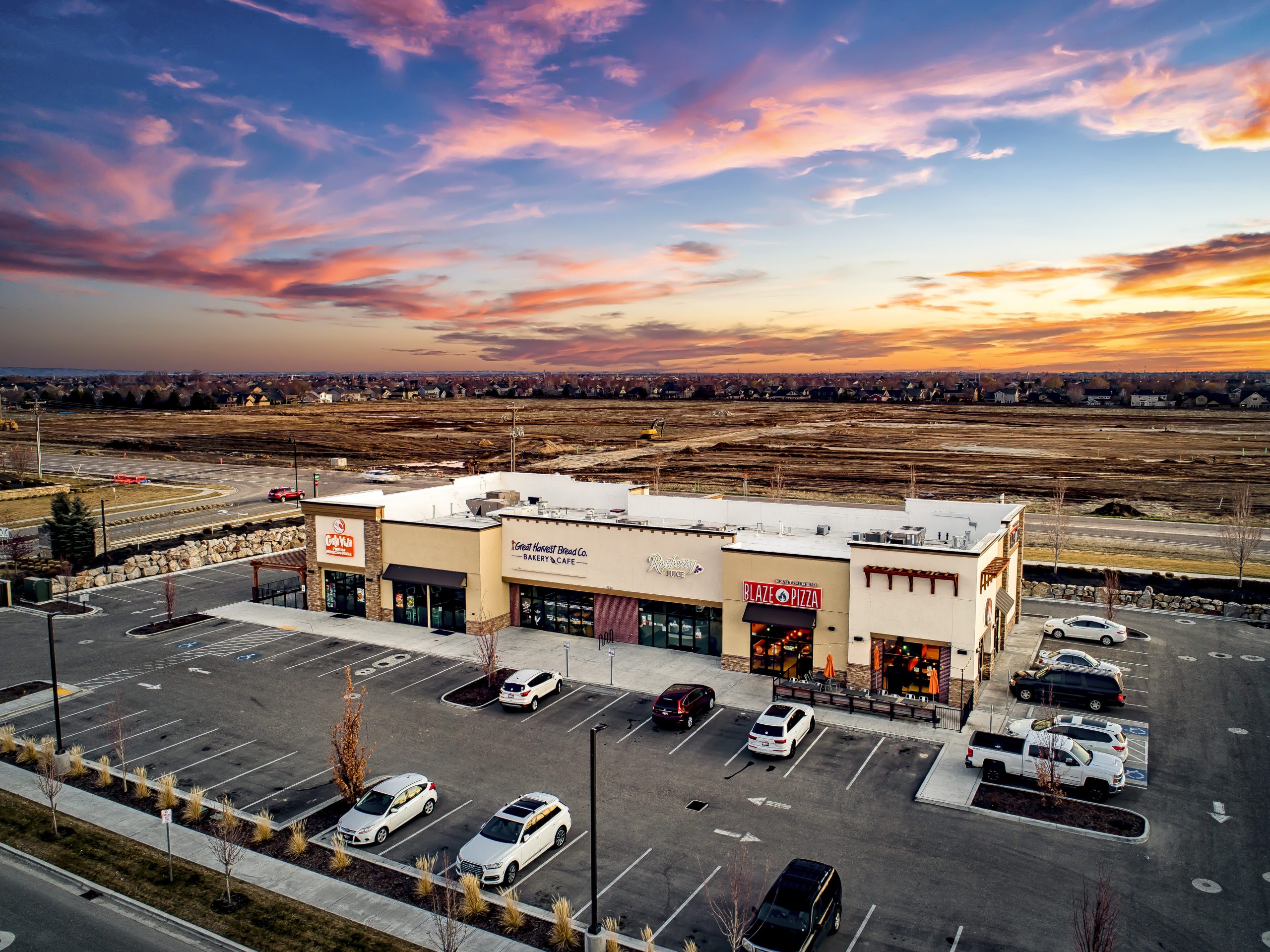 Roxberry Frozen Yogurt Biltmore Co. Meridian Idaho Home Builder